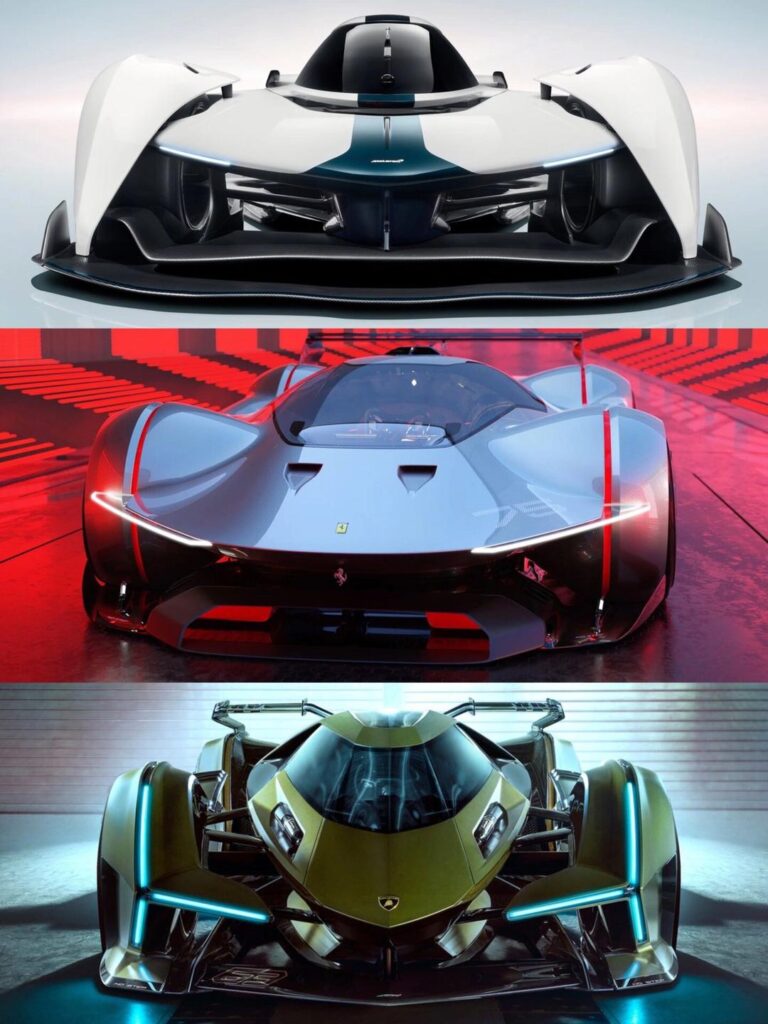 Supercar御三家打造的“单座概念车”哪一款更符合你对未来超跑的幻想