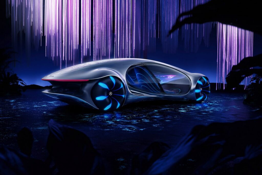 梅赛德斯-奔驰Vision TR轿车：未来出行的先锋之作