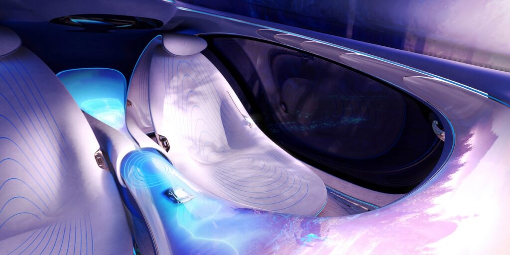 梅赛德斯-奔驰Vision TR轿车：未来出行的先锋之作