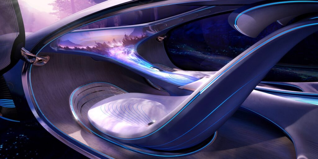 梅赛德斯-奔驰Vision TR轿车：未来出行的先锋之作
