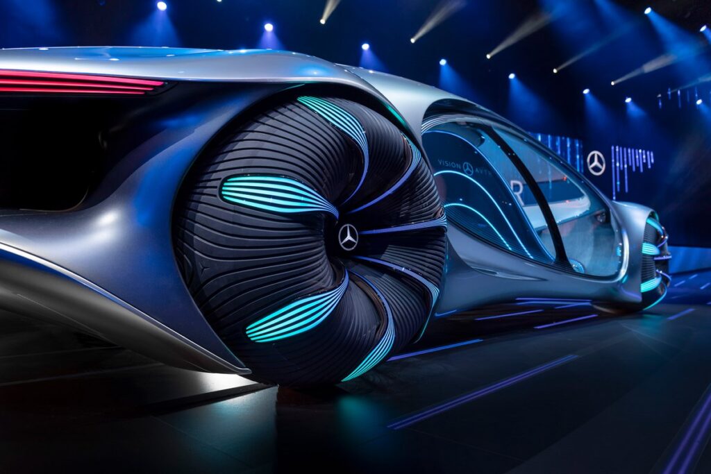 梅赛德斯-奔驰Vision TR轿车：未来出行的先锋之作