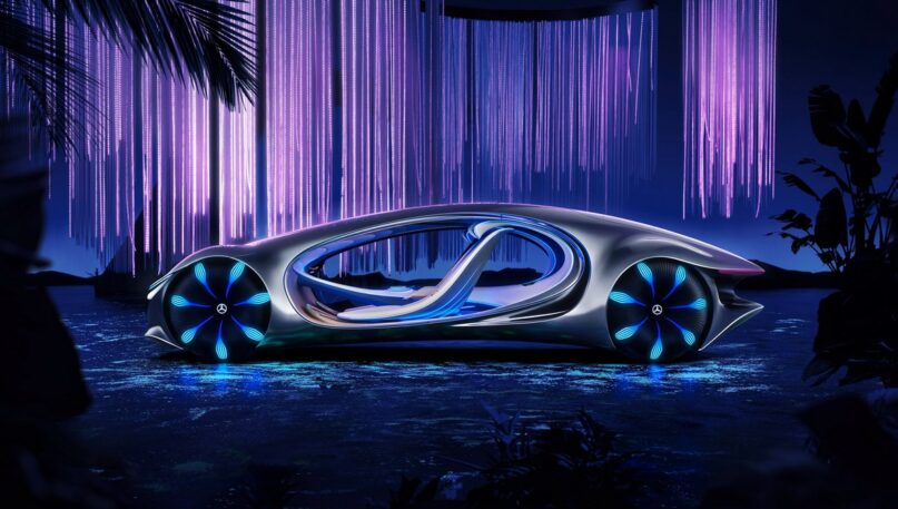 梅赛德斯-奔驰Vision TR轿车：未来出行的先锋之作