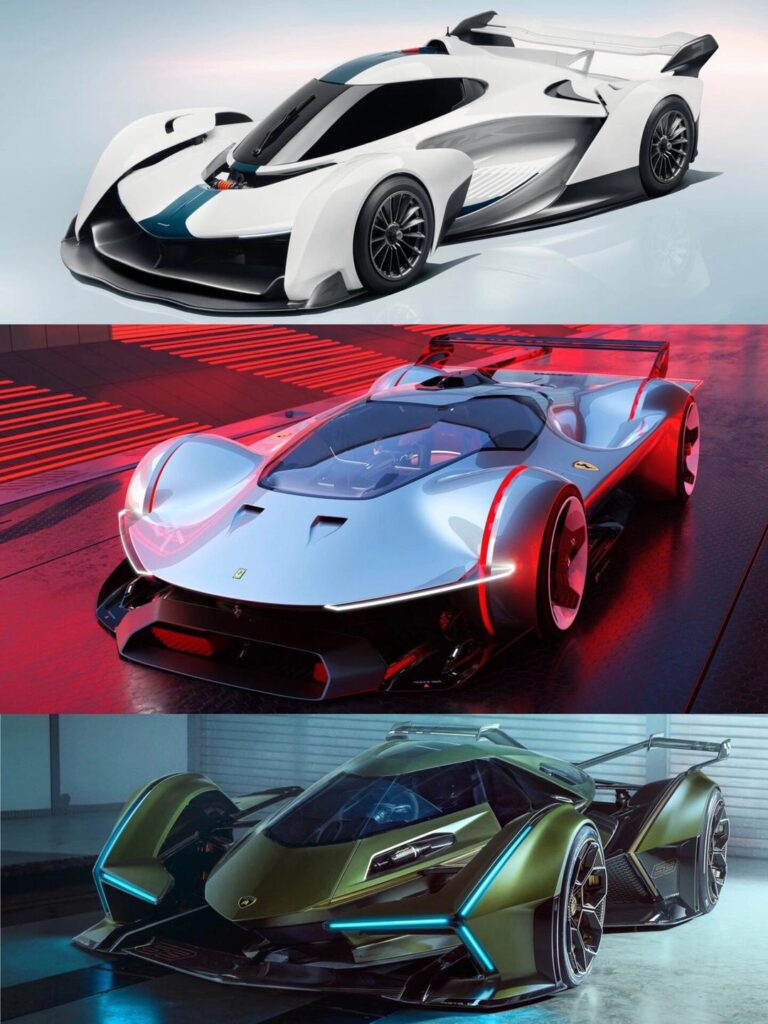 Supercar御三家打造的“单座概念车”哪一款更符合你对未来超跑的幻想